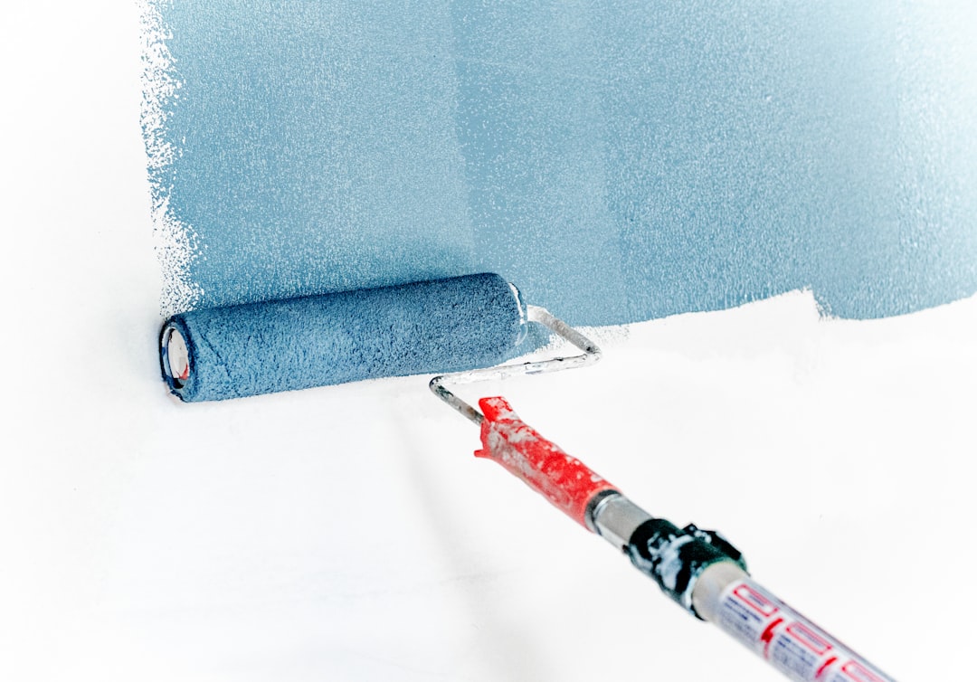 Painting an interior wall